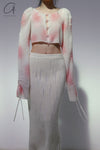 SWAYING/KNIT Velvet Straight Skirt SW212XZ23 PS36